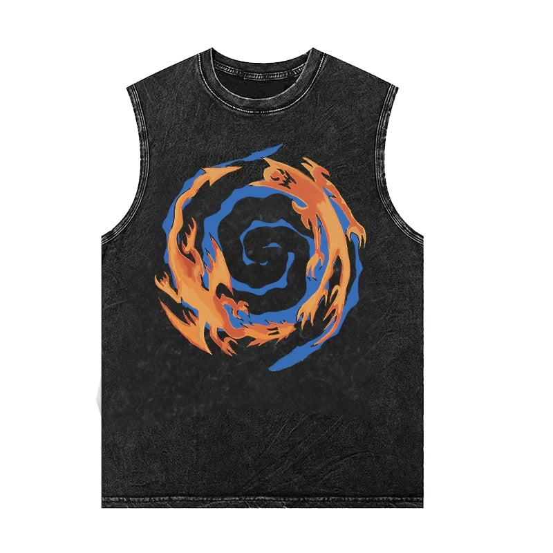 Kurama 9 Tails Mark Tank Top