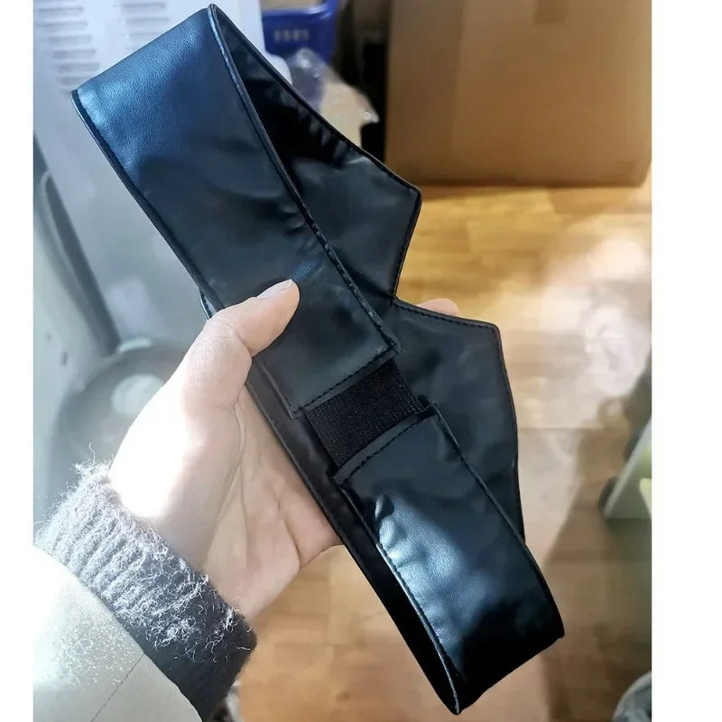 Jujutsu Kaisen Gojo Satoru Black Anime Blindfold – Premium Cosplay & Sleep Eyewear