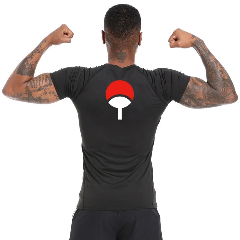 Uchiha Compression Gym T-Shirt
