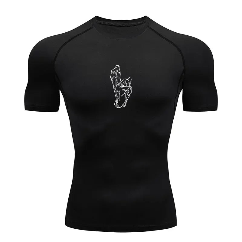 Gojo Domain Expansion Compression Gym T-Shirt