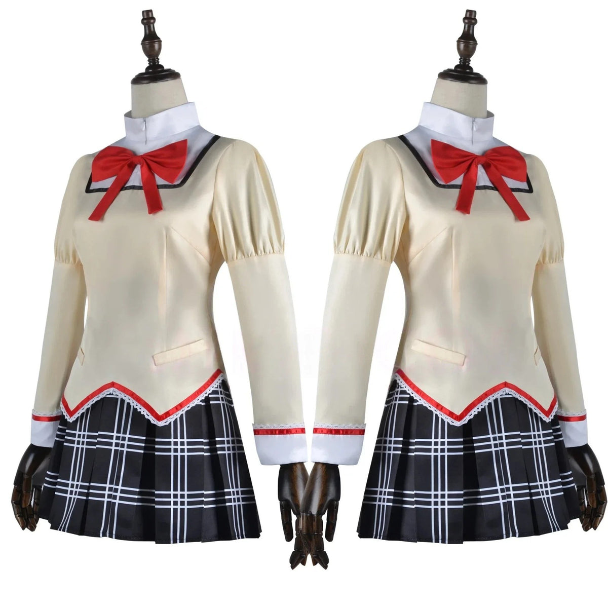 Puella Magi Madoka Magica Cosplay Uniform Anime Madoka Homura Full Set Halloween