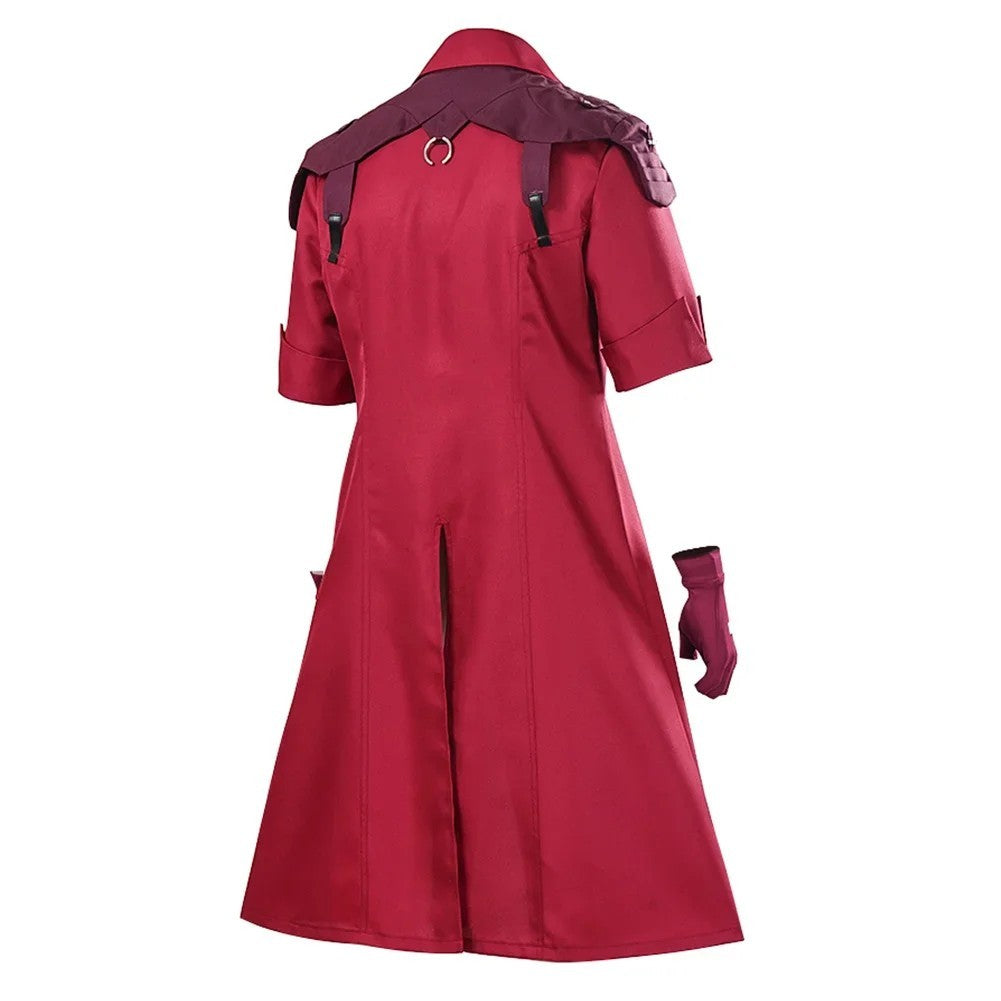 Devil May Cry Dante Cosplay Costume Red Coat Jacket Outfit DMC 5 Halloween Merch