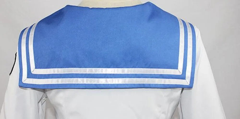 Danganronpa Sayaka Maizono Cosplay Costume Full Set Wig Halloween Outfit Anime