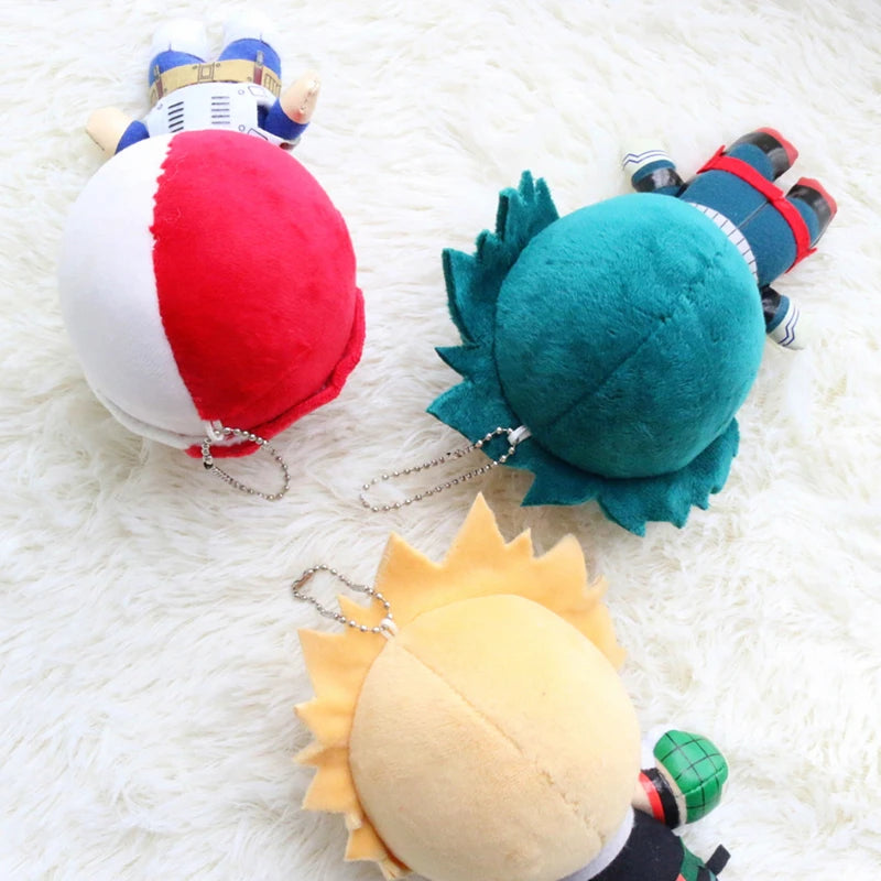 My Hero Academia 15cm Plush – Midoriya, Bakugo & Todoroki