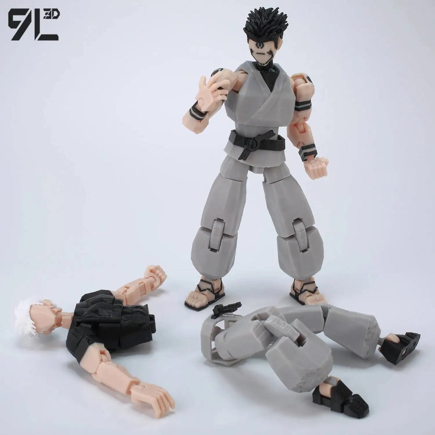 Jujutsu Kaisen 9L3D Lucky Dummy 13 Printed Action Figures