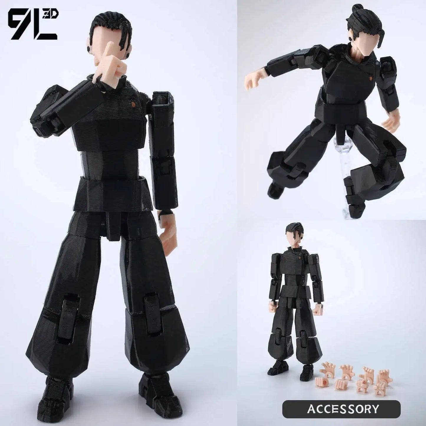 Jujutsu Kaisen 9L3D Lucky Dummy 13 Printed Action Figures
