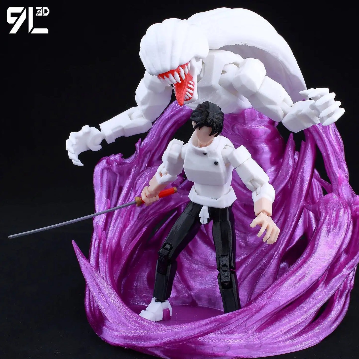 Jujutsu Kaisen 9L3D Lucky Dummy 13 Printed Action Figures