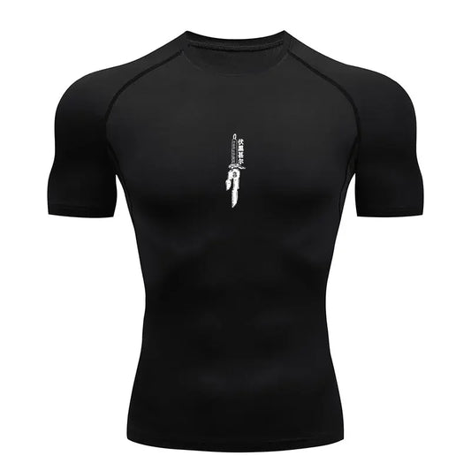 Toji Fushiguro Compression Gym T-Shirt