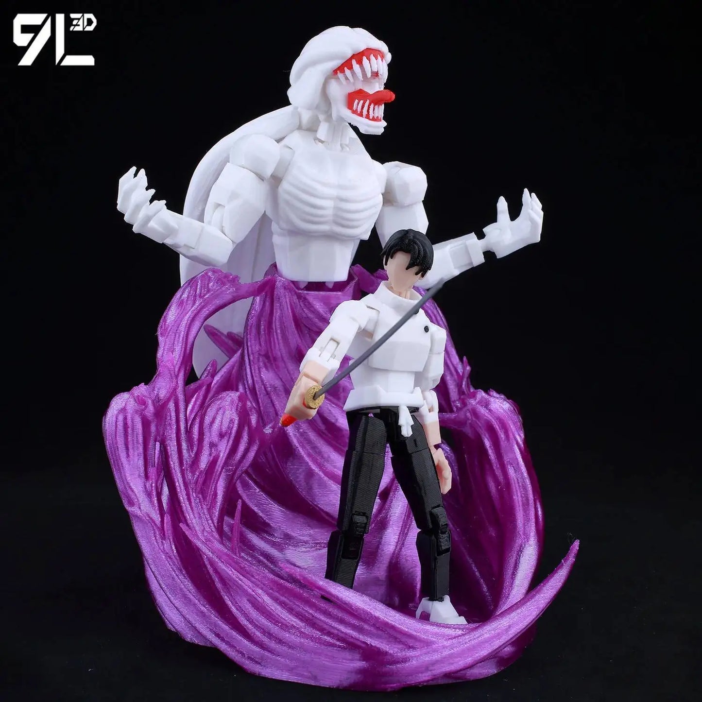 Jujutsu Kaisen 9L3D Lucky Dummy 13 Printed Action Figures