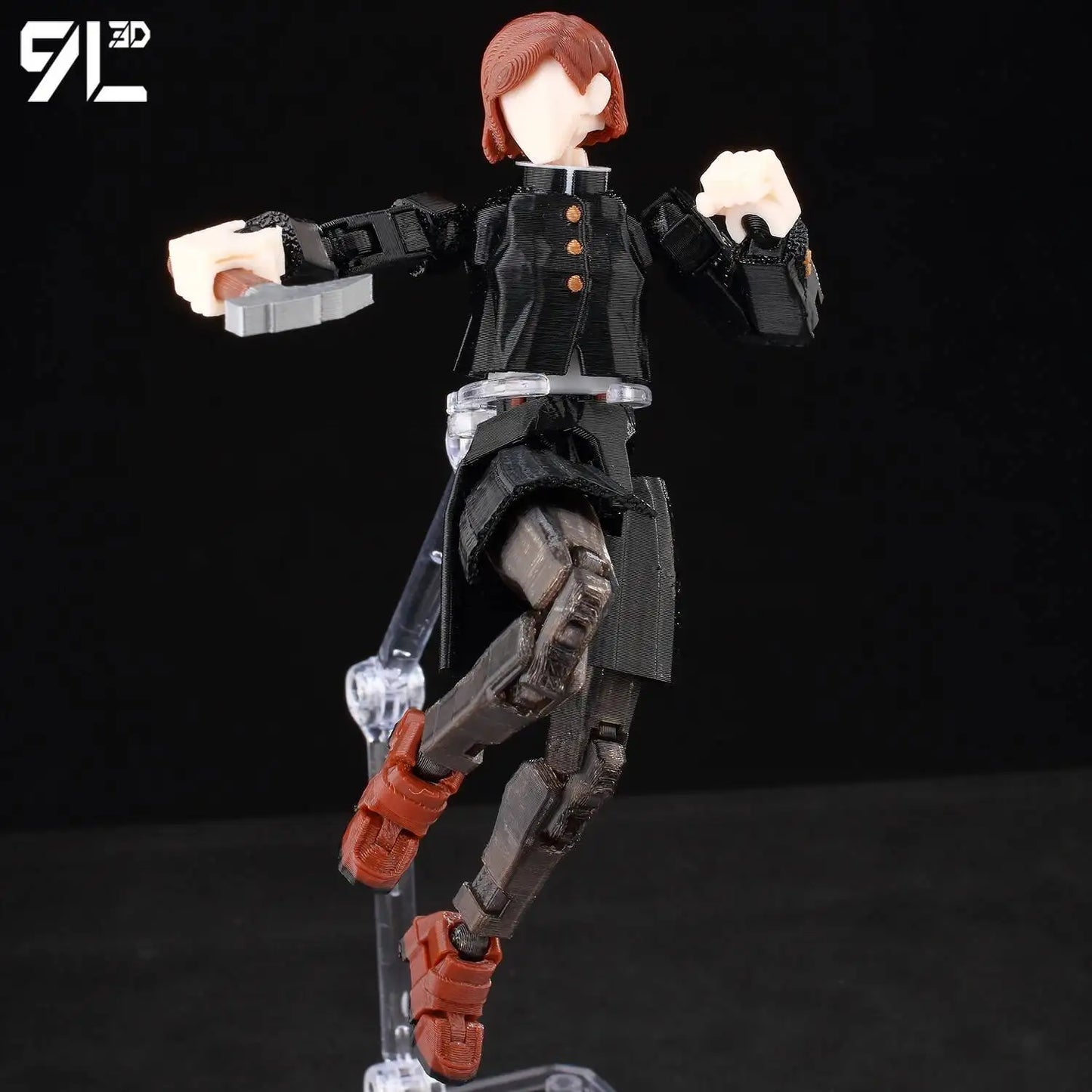 Jujutsu Kaisen 9L3D Lucky Dummy 13 Printed Action Figures