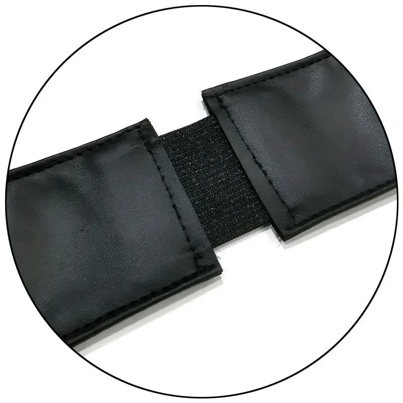 Jujutsu Kaisen Gojo Satoru Black Anime Blindfold – Premium Cosplay & Sleep Eyewear