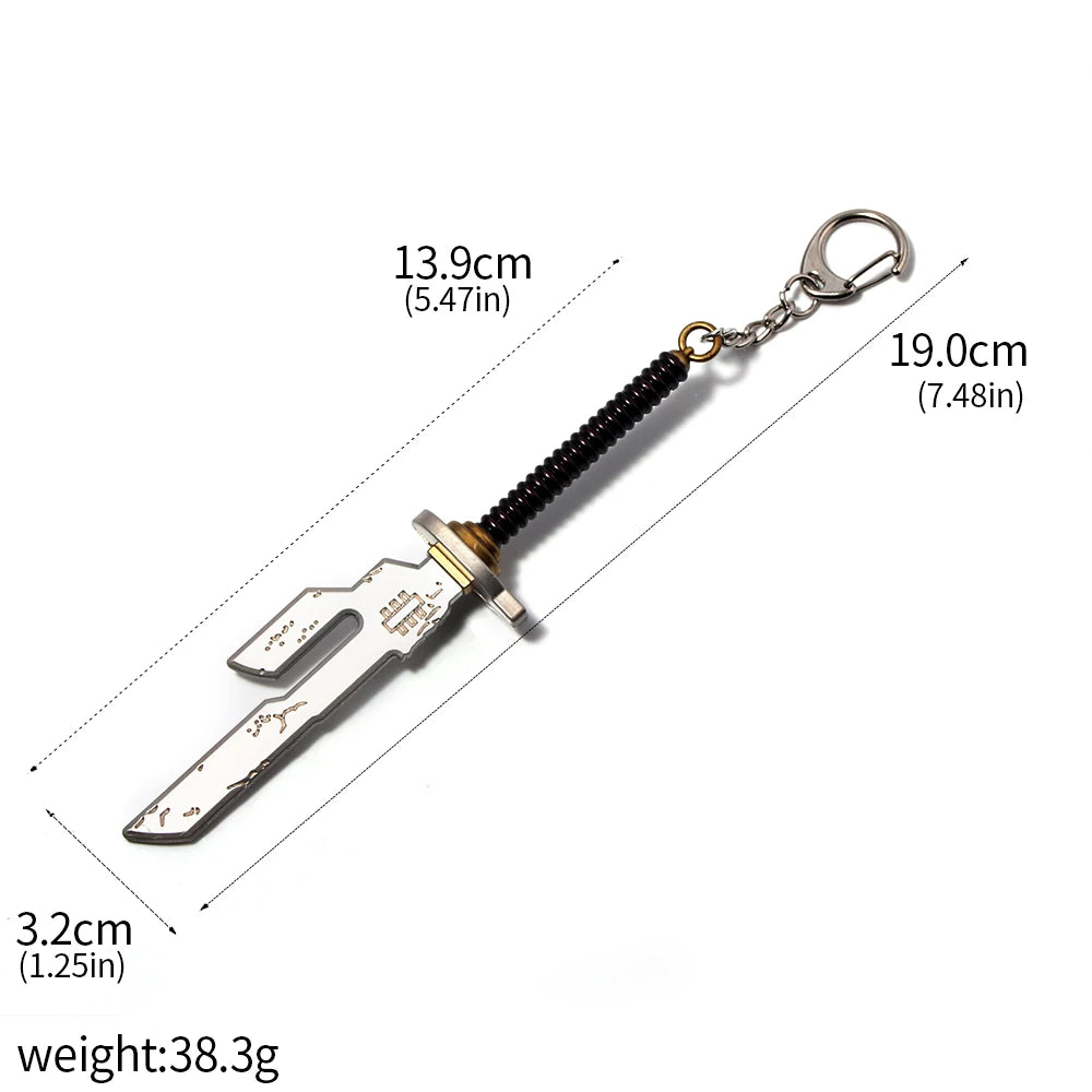 Jujutsu Kaisen Weapon Keyring Keychain Cosplay Nanami Kento & Toji Fushiguro