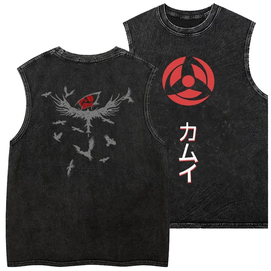 Itachi Uchiha Sharingan Tank Top