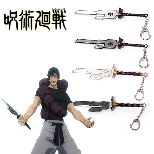Jujutsu Kaisen Weapon Keyring Keychain Cosplay Nanami Kento & Toji Fushiguro
