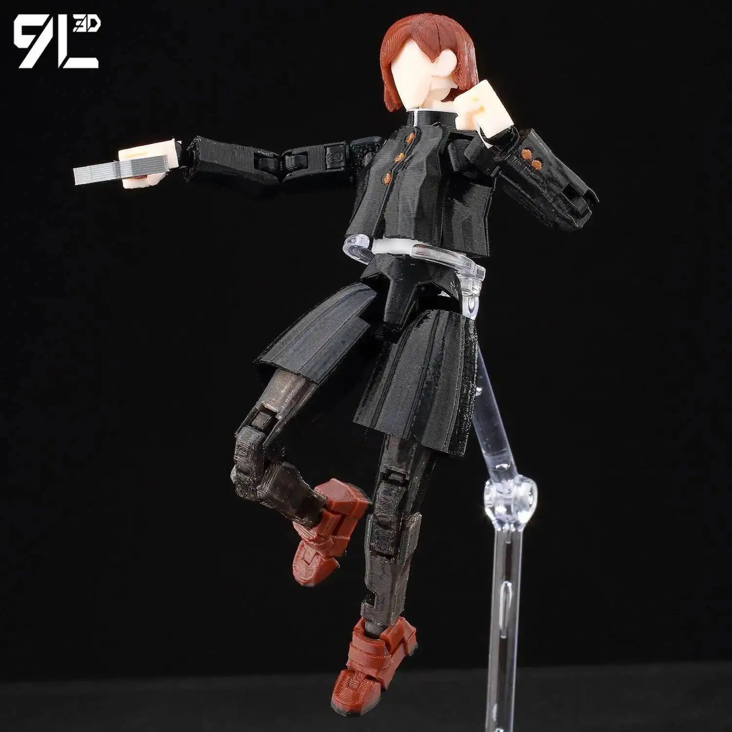 Jujutsu Kaisen 9L3D Lucky Dummy 13 Printed Action Figures