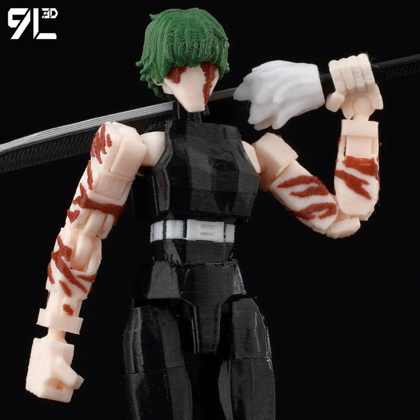 Jujutsu Kaisen 9L3D Lucky Dummy 13 Printed Action Figures