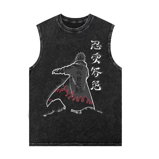 Minato 4th Hokage Tank Top