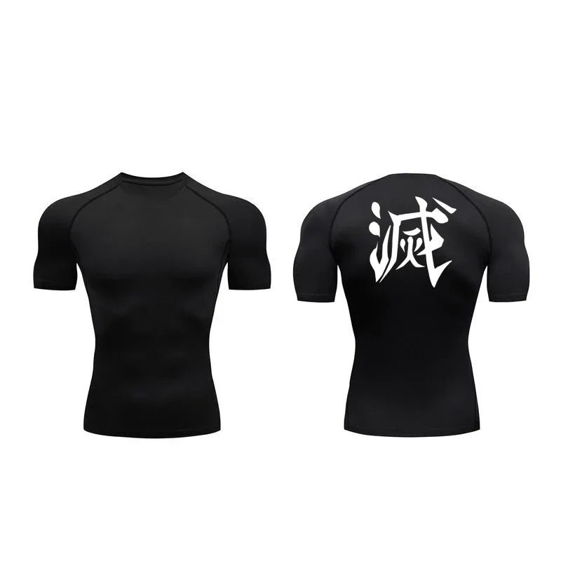 Tengen Uzui Destroy Compression Gym T-Shirt