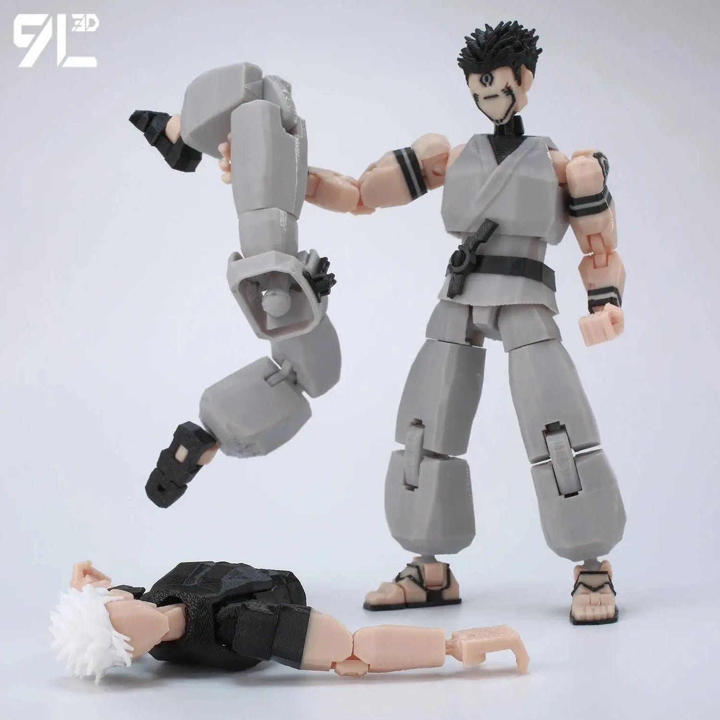 Jujutsu Kaisen 9L3D Lucky Dummy 13 Printed Action Figures