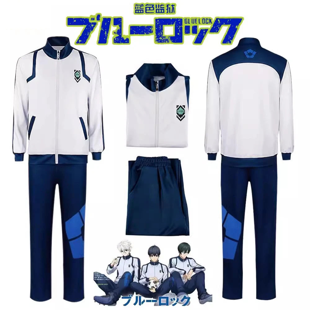 Blue Lock Cosplay Zip Tracksuit
