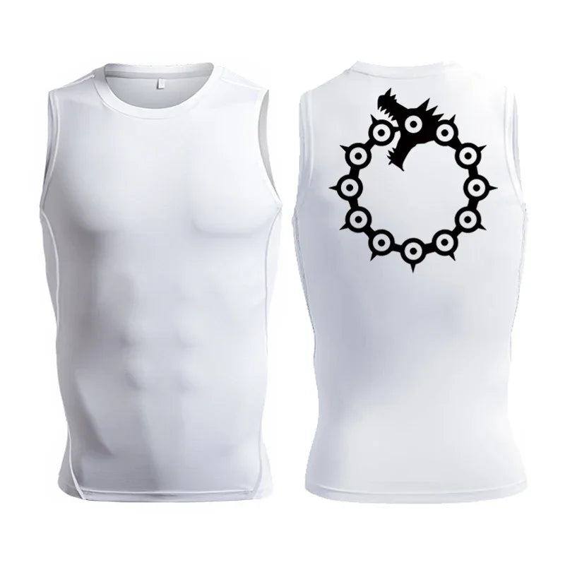 Meliodas Wrath Compression Gym Vest
