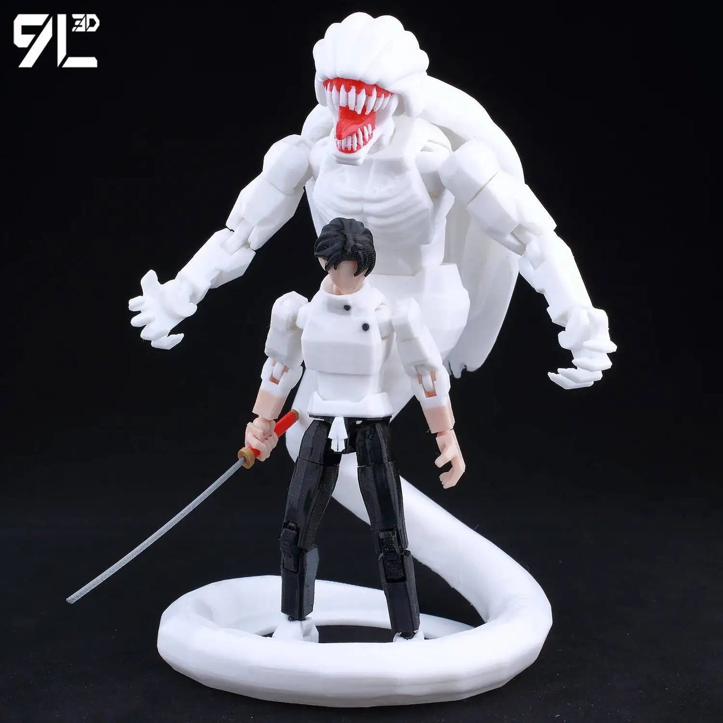 Jujutsu Kaisen 9L3D Lucky Dummy 13 Printed Action Figures