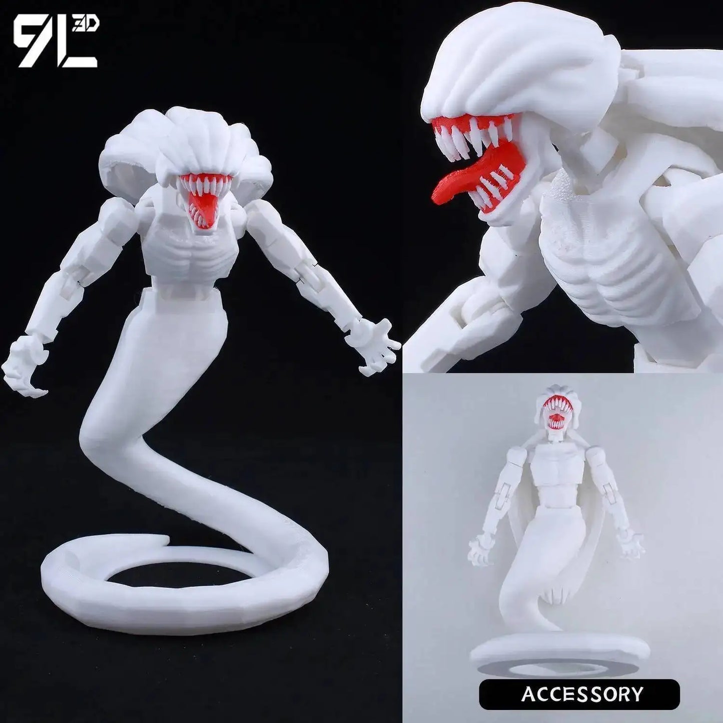 Jujutsu Kaisen 9L3D Lucky Dummy 13 Printed Action Figures