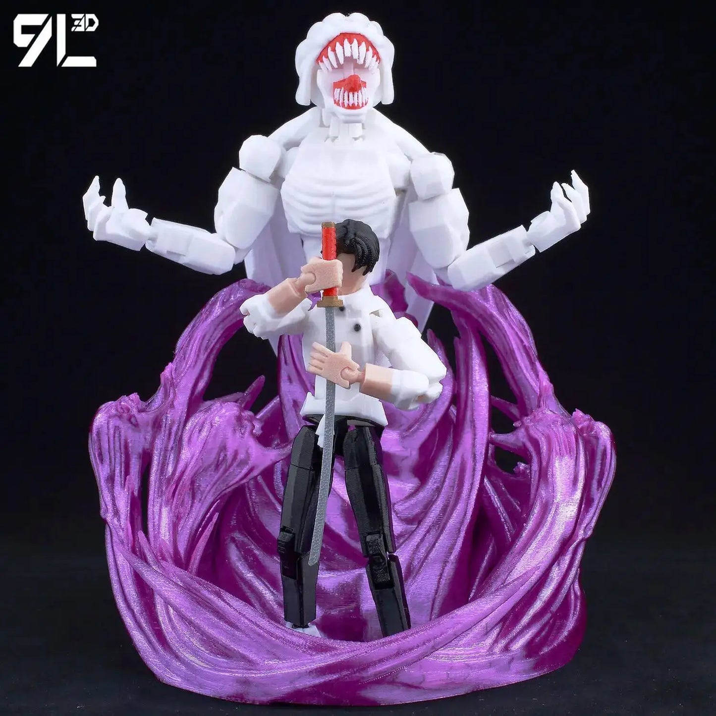 Jujutsu Kaisen 9L3D Lucky Dummy 13 Printed Action Figures