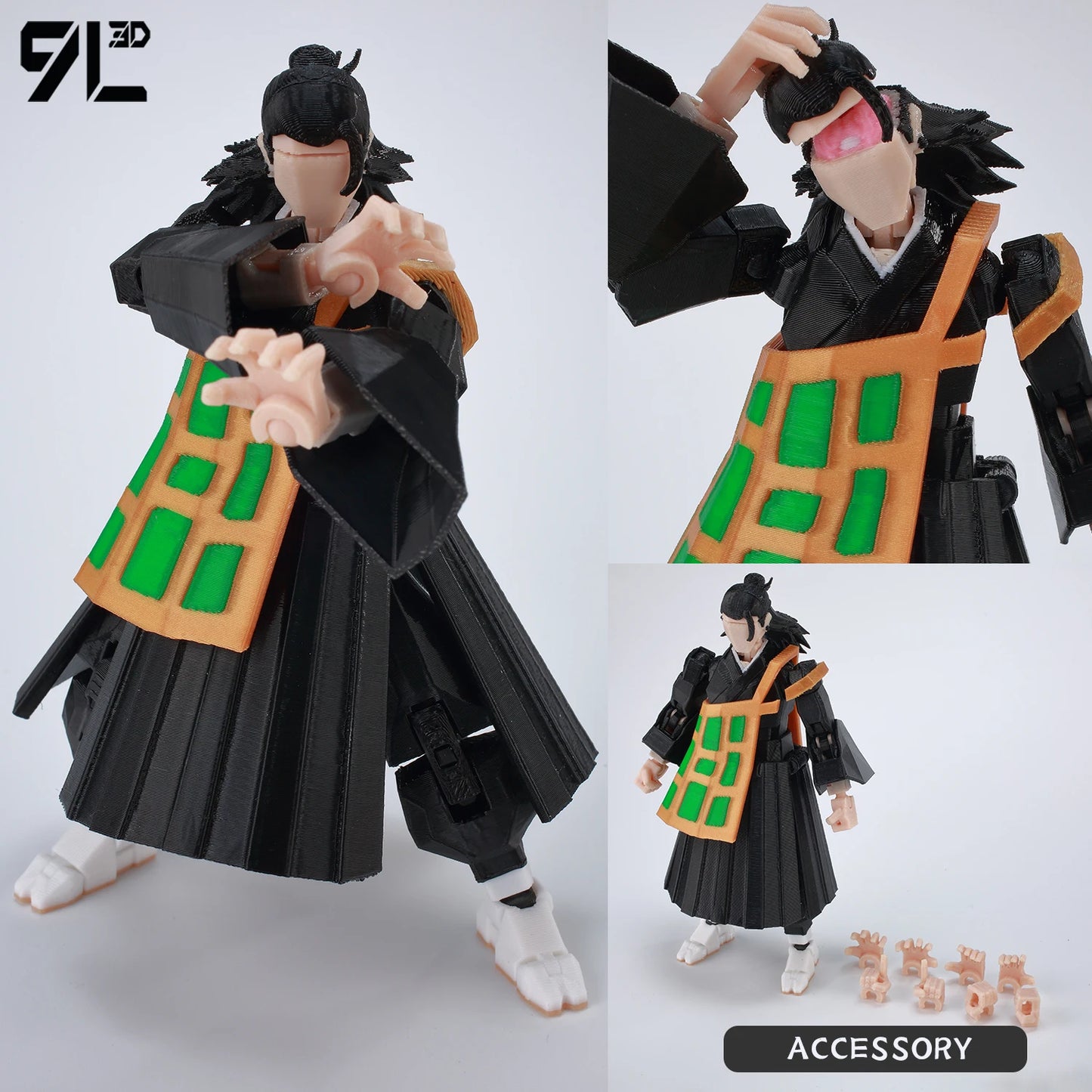 Jujutsu Kaisen 9L3D Lucky Dummy 13 Printed Action Figures