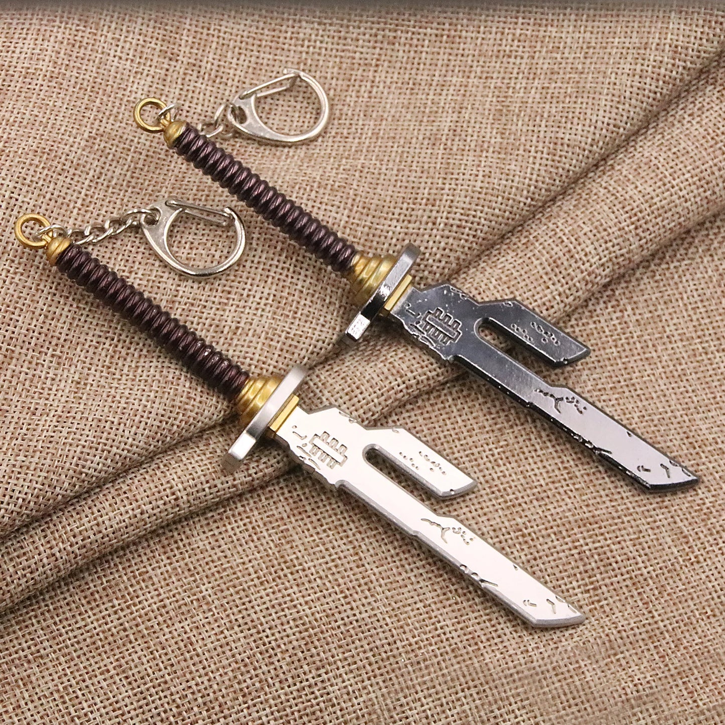 Jujutsu Kaisen Weapon Keyring Keychain Cosplay Nanami Kento & Toji Fushiguro