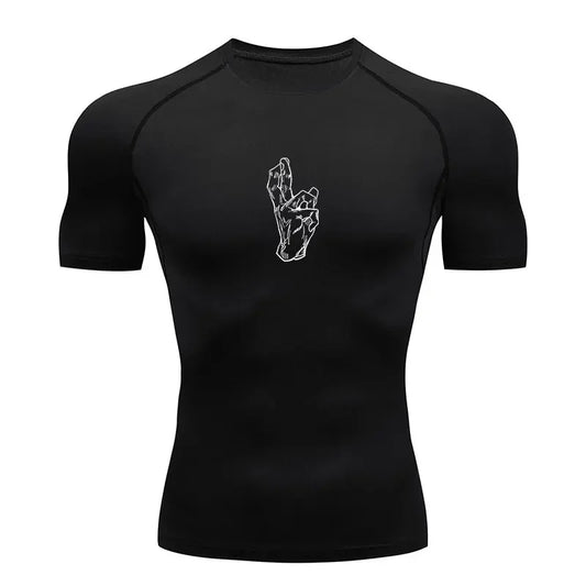 Gojo Domain Expansion Compression Gym T-Shirt