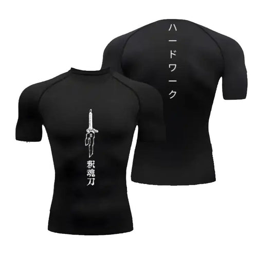 Toji Fushiguro Compression Gym T-Shirt V2