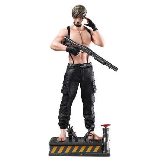Resident Evil 31.5cm Leon S. Kennedy Action Figure Boxed Game Statue Model