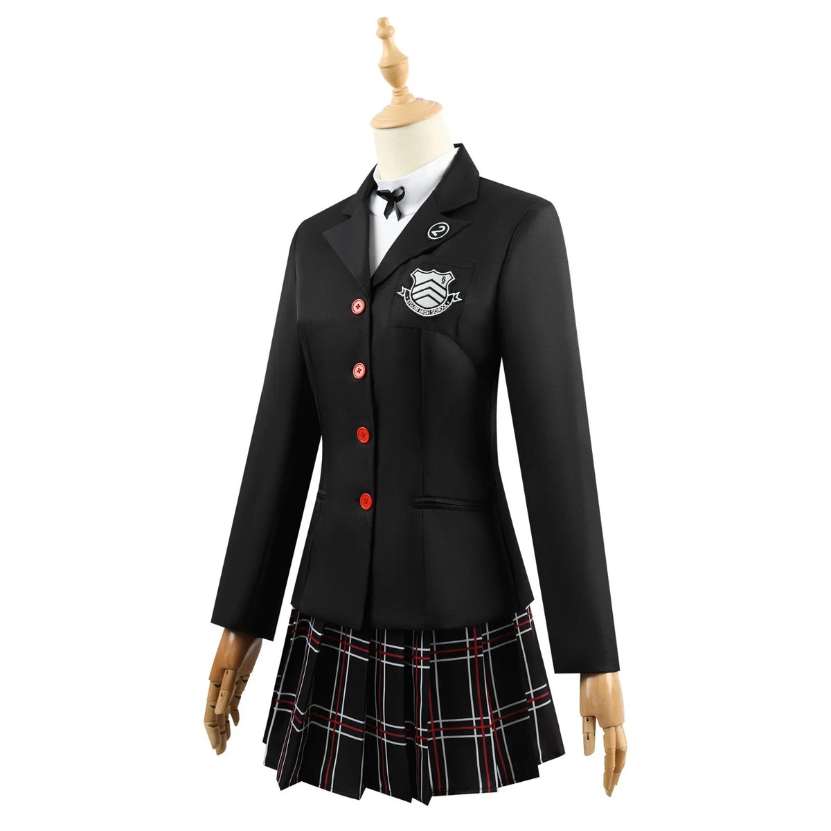 Persona 5 Royal Ren Amamiya Kasumi Cosplay Costume Full Set Shujin Uniform P5R