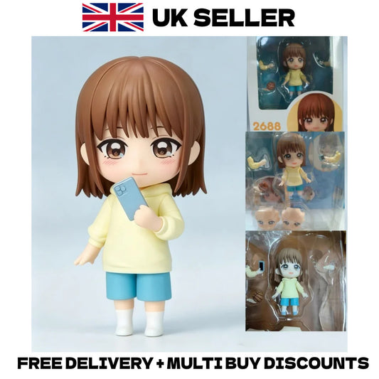 Blue Box Chinatsu Kano 2688 10cm Action Figure Nendoroid Style Boxed Anime Model