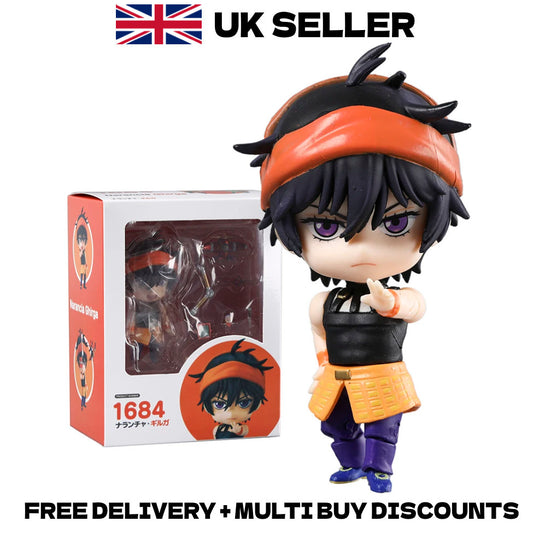 JoJos Bizarre Adventure Narancia Ghirga Nendoroid Action Figure 10cm Boxed #1684