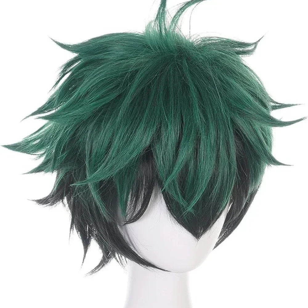 My Hero Academia Izuku Midoriya Deku Cosplay Wig Anime Merch Hero Halloween Hair