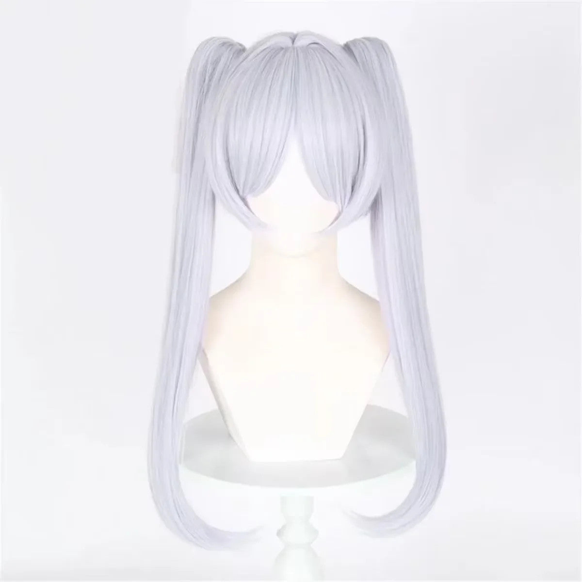 Frieren Beyond Journeys End Cosplay Wig White Elf Anime Hair Halloween Merch