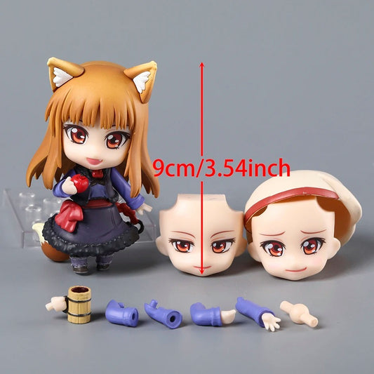 Spice and Wolf Nendoroid Holo the Wise Wolf #728 10cm Action Figure Model Boxed