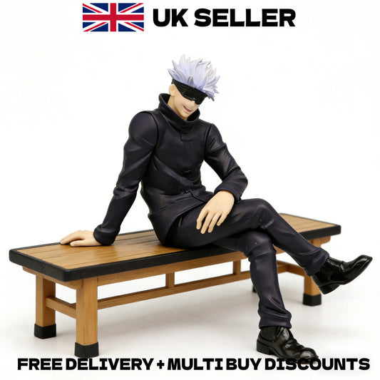 Jujutsu Kaisen Gojo Satoru Sitting Pose Action Figure 13cm Anime PVC Model