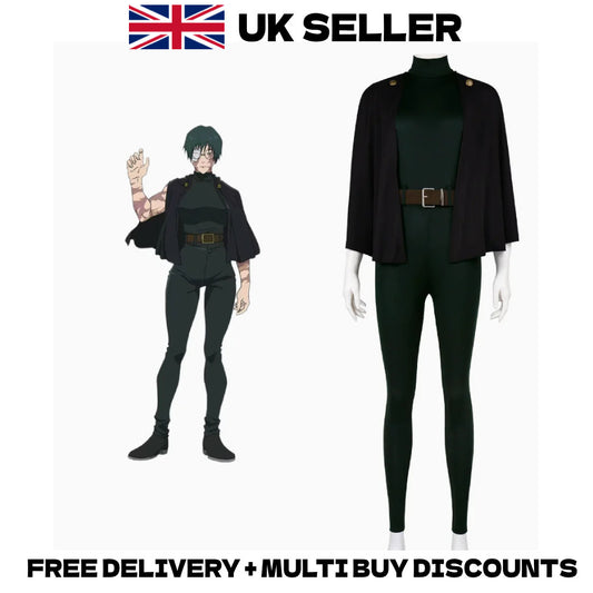 Jujutsu Kaisen Maki Zenin Season 3 Cosplay Outfit Anime Costume Merch