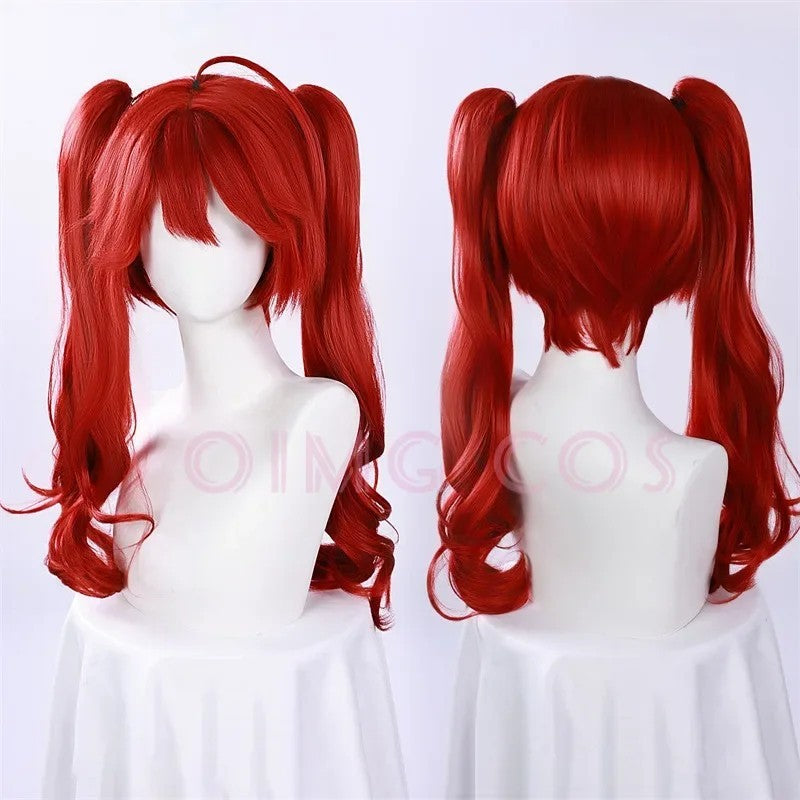 Synthesizer V Kasane Teto Cosplay Costume Full Set Wig Halloween Outfit