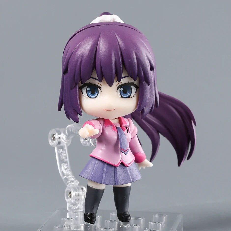 Bakemonogatari Hitagi Senjougahara Action Figure 10cm Anime Model Statue Boxed