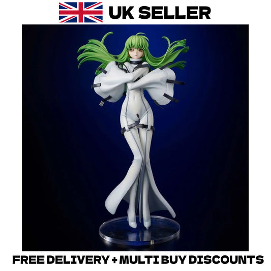 Code Geass C.C. Action Figure Anime Model Lelouch of the Rebellion 23cm Boxed