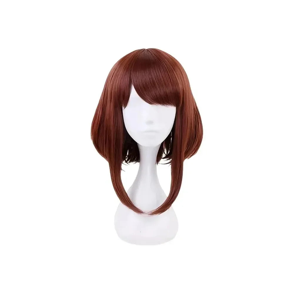 My Hero Academia Ochaco Uraraka Cosplay Wig Anime Uravity Merch Halloween Hair