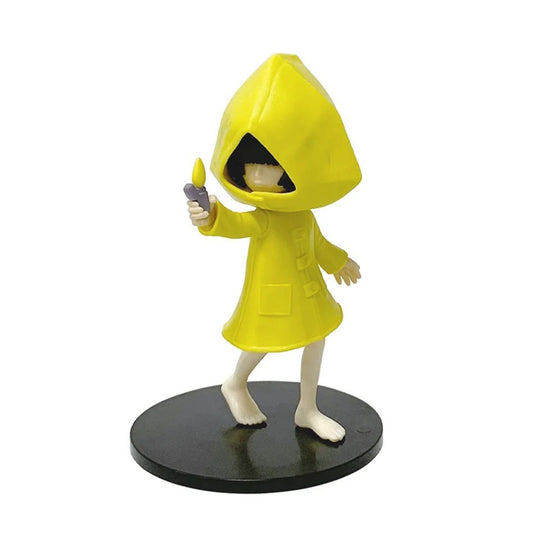 Little Nightmares Six Mono 17cm Action Figures Game Statues Models Boxed Set