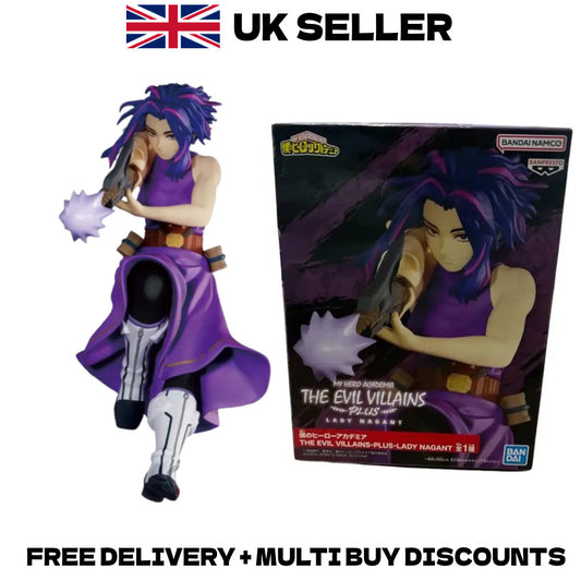 13cm My Hero Academia Lady Nagant The Evil Villains Plus Action Figure PVC Boxed