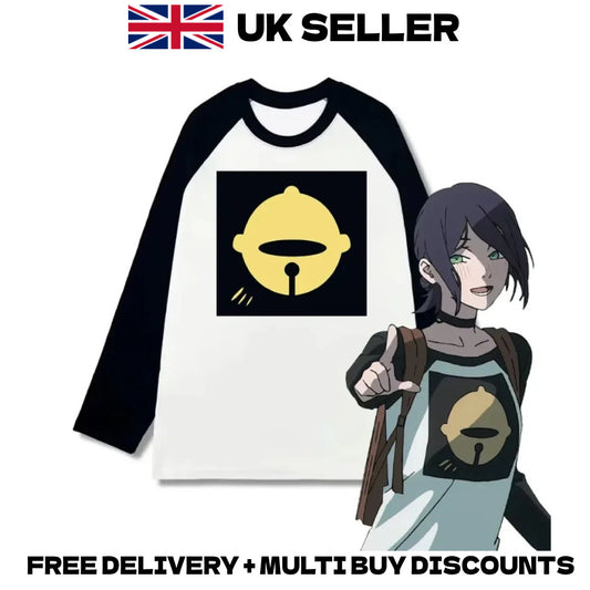 Reze Bomb Devil Anime Longsleeve T-Shirt Harajuku Graphic Streetwear Cosplay Top
