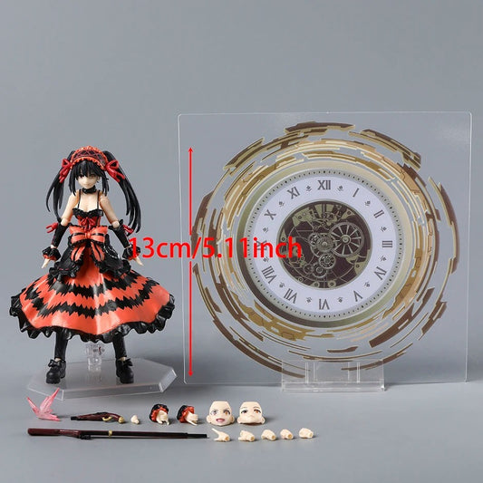 Figma Date A Live Kurumi Tokisaki Articulated Action Figure 13cm Model Statue