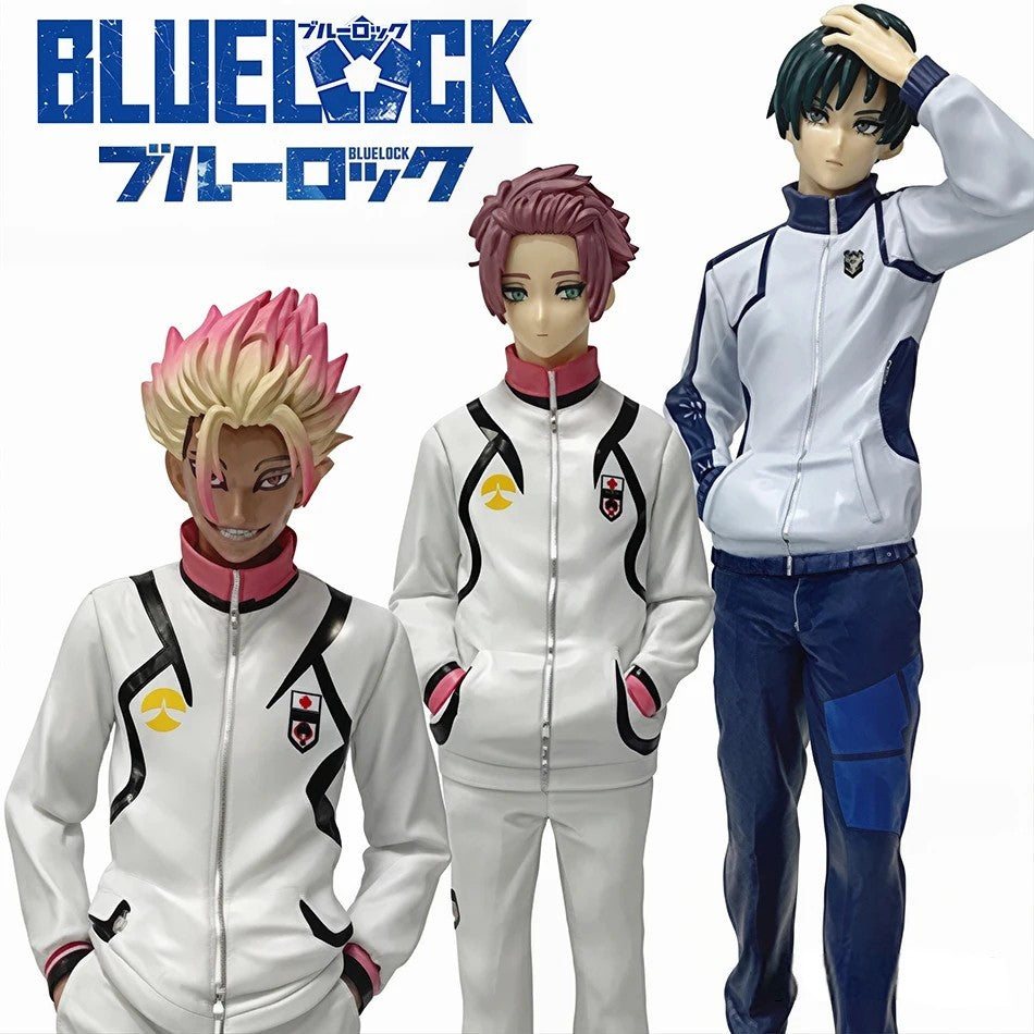 Blue Lock Itoshi Sae Itoshi Rin Shidou Ryusei Action Figure 19cm Anime Models